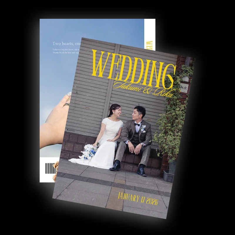 ウエディングプロフィールブック